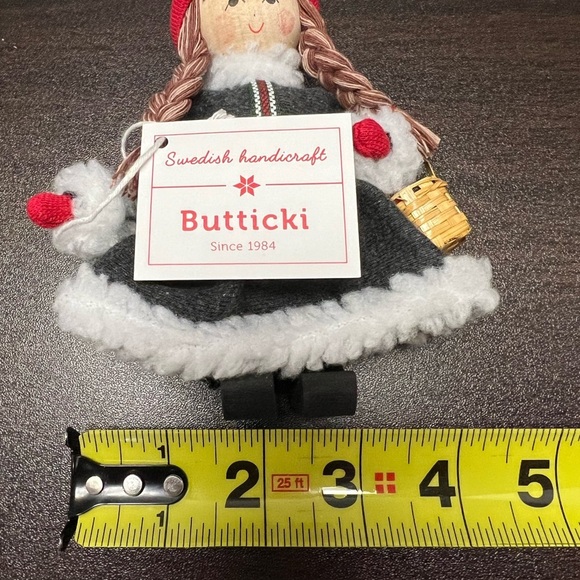 Holiday Doll with Red and Gray Outfit - Picture 8 of 8